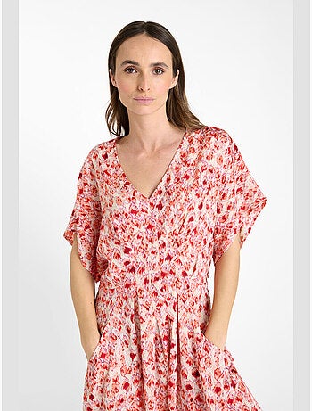 Robe AGATA evasée, patineuse 'Le Temps Des Cerises'