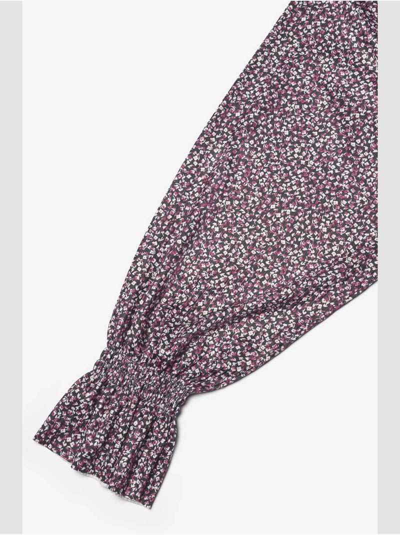 Robe ALGAGI droite 'Le Temps Des Cerises' Noir - Kiabi