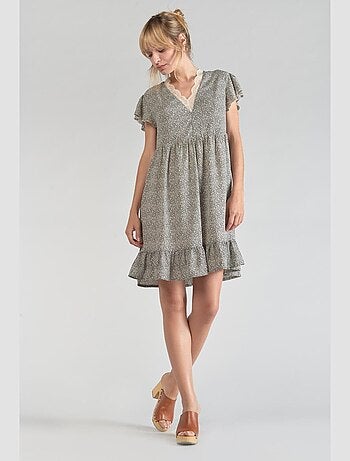Robe ALIETTE droite 'Le Temps Des Cerises'