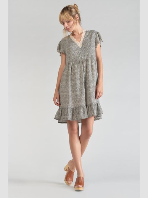 Robe ALIETTE droite 'Le Temps Des Cerises' - Kiabi