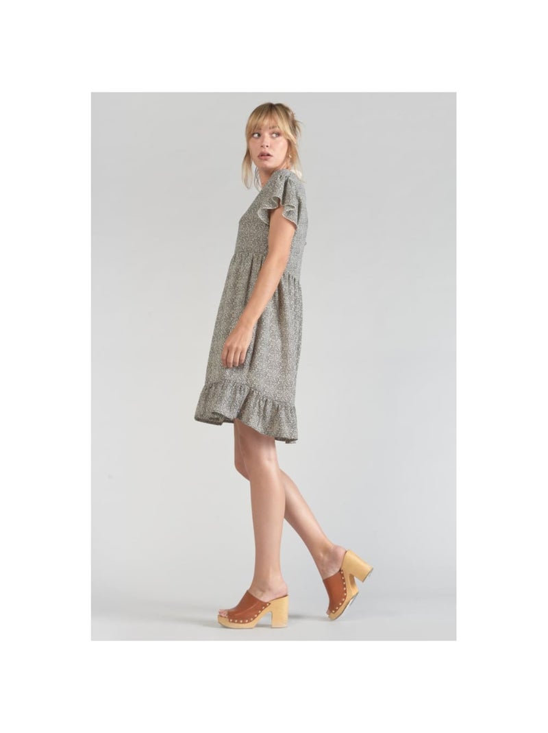 Robe ALIETTE droite 'Le Temps Des Cerises' Blanc - Kiabi