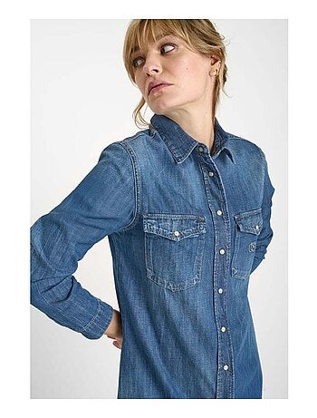 Robe ALIO droite en jeans 'Le Temps Des Cerises'