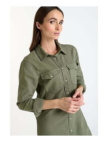 Robe ALIO droite en jeans 'Le Temps Des Cerises'