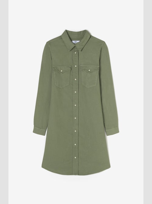 Robe ALIO droite en jeans 'Le Temps Des Cerises' - Kiabi