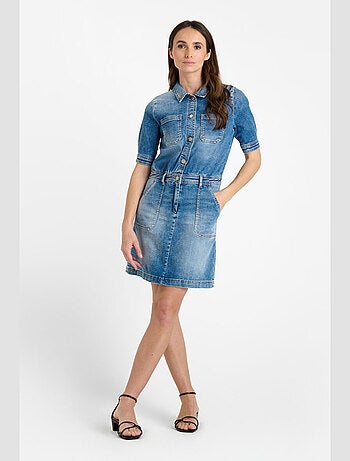 Robe ALVY droite en jeans 'Le Temps Des Cerises'