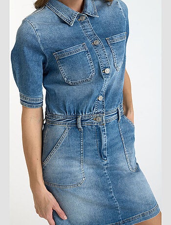 Robe ALVY droite en jeans 'Le Temps Des Cerises'