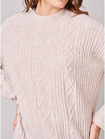 Robe ample femme en maille 'Deeluxe'