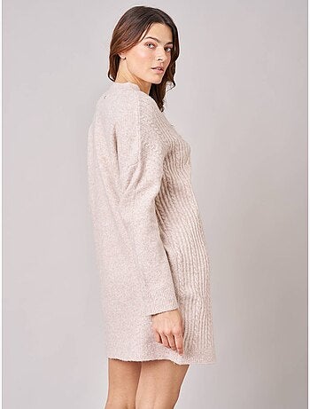 Robe ample femme en maille 'Deeluxe'