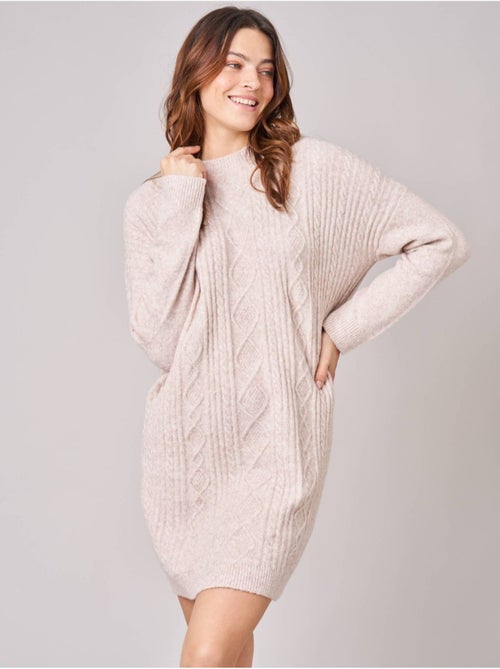 Robe ample femme en maille 'Deeluxe' - Kiabi Robe ample femme en maille 'Deeluxe' - Kiabi