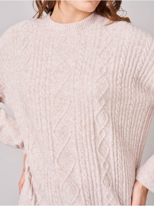 Robe ample femme en maille 'Deeluxe' - Kiabi Robe ample femme en maille 'Deeluxe' - Kiabi