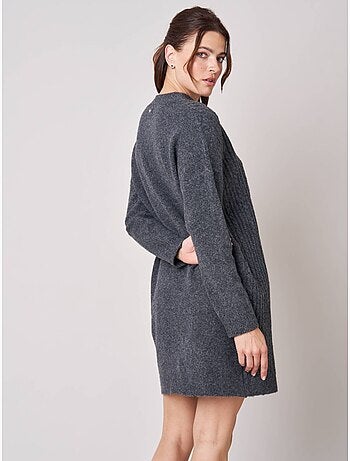 Robe ample femme en maille 'Deeluxe'