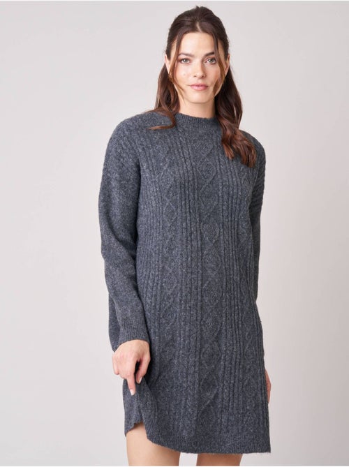 Robe ample femme en maille 'Deeluxe' - Kiabi Robe ample femme en maille 'Deeluxe' - Kiabi