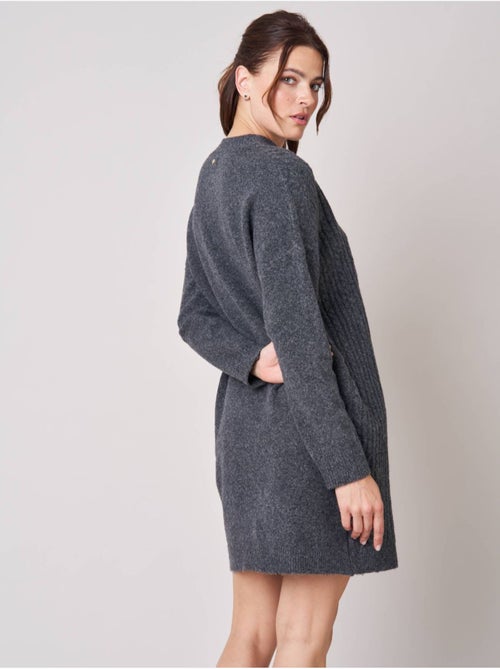 Robe ample femme en maille 'Deeluxe' - Kiabi Robe ample femme en maille 'Deeluxe' - Kiabi