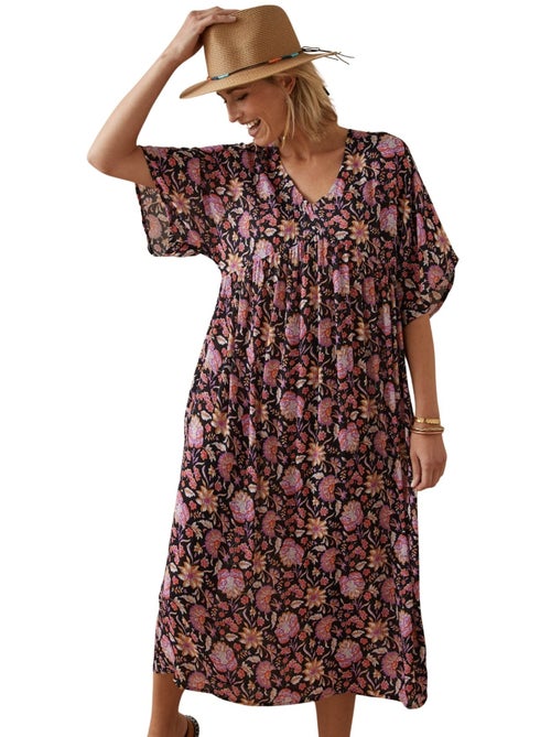 Robe ample manches kimono - DAXON - Kiabi