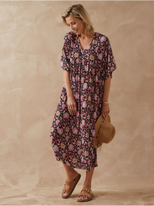 Robe ample manches kimono - DAXON - Kiabi