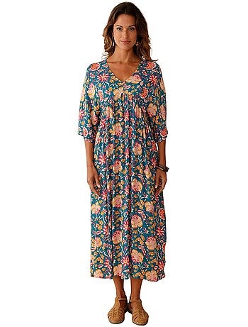 Robe ample manches kimono - DAXON