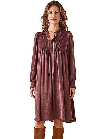 Robe ample manches longues - DAXON