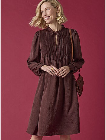 Robe ample manches longues - DAXON