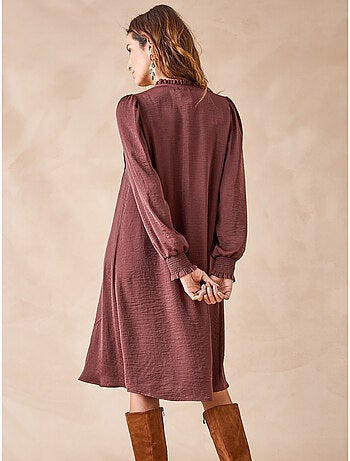 Robe ample manches longues - DAXON