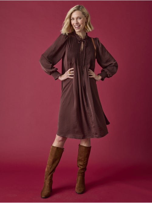Robe ample manches longues - DAXON - Kiabi Robe ample manches longues - DAXON - Kiabi