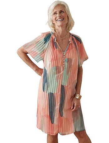 Robe ample manches papillon - DAXON