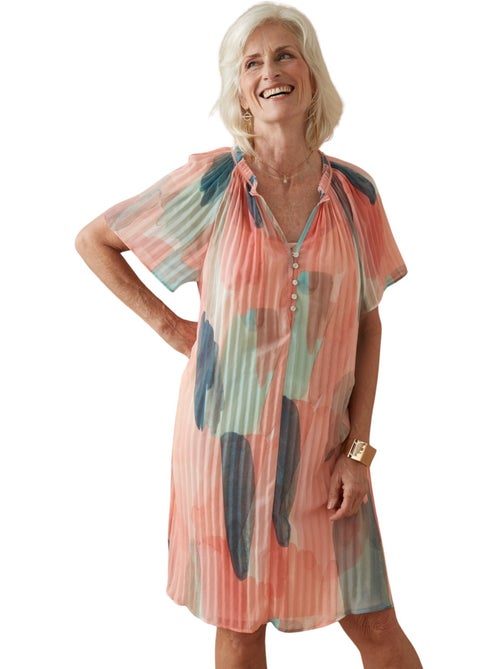 Robe ample manches papillon - DAXON - Kiabi