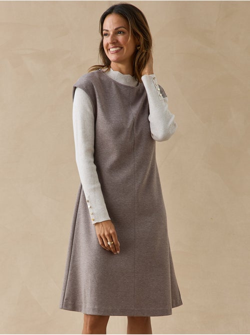 Robe ample sans manches col rond - daxon - Kiabi