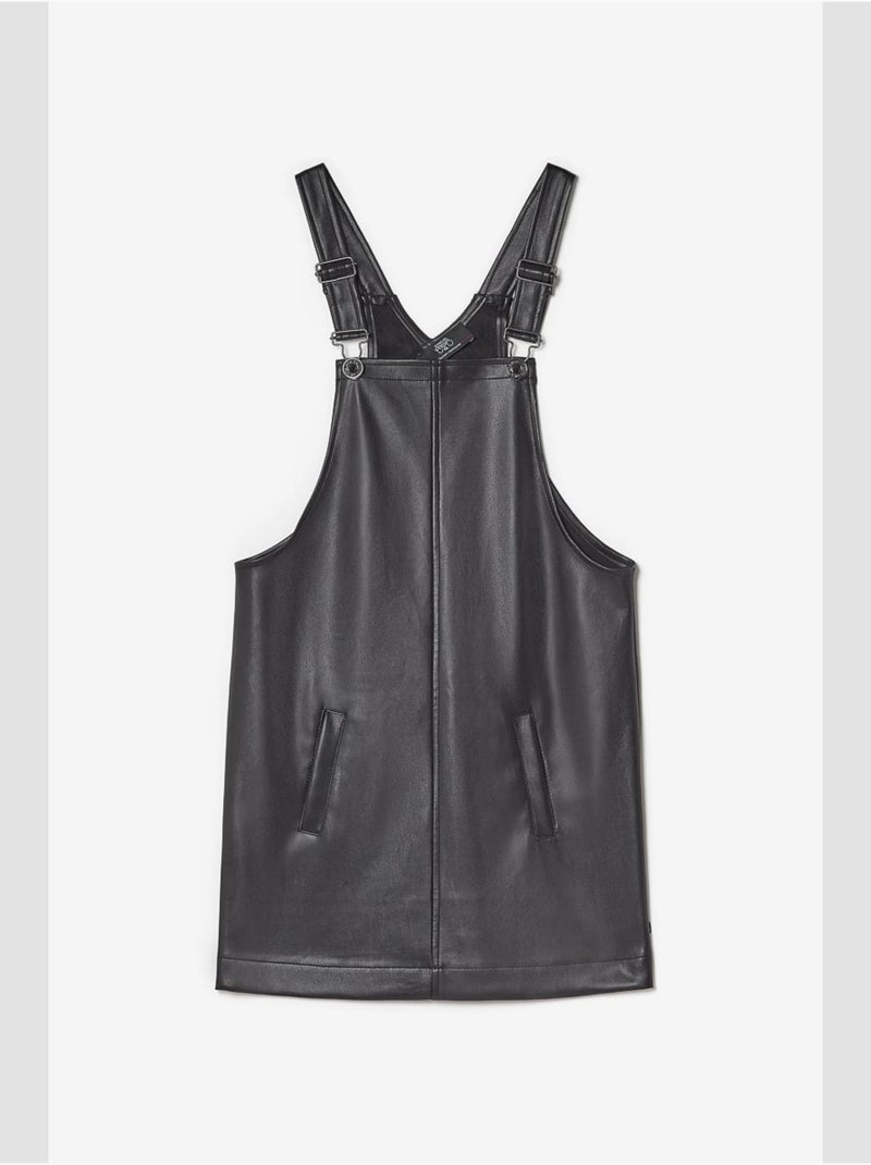 Robe ANATGI droite 'Le Temps Des Cerises' Noir - Kiabi