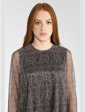 Robe ancegi droite 'le temps des cerises'