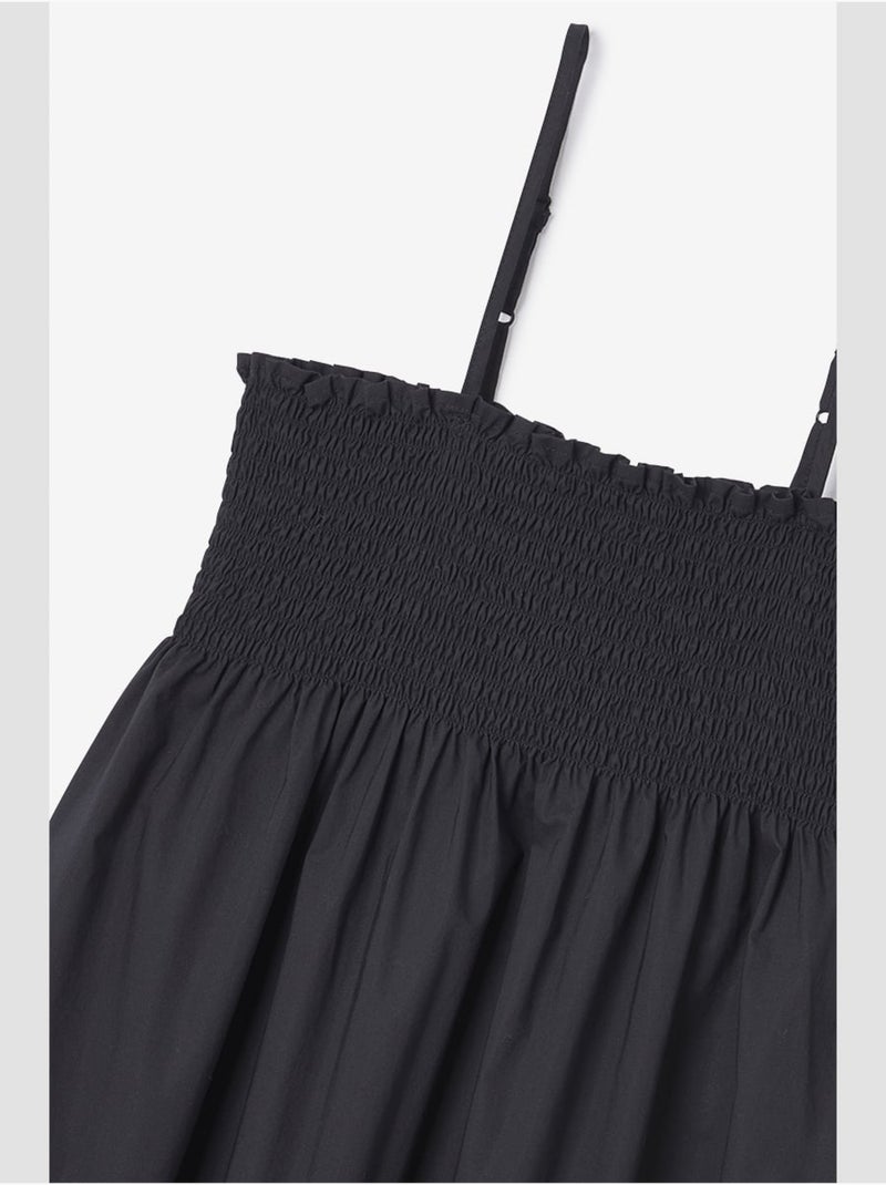 Robe ANIKIGI evasée, patineuse 'Le Temps Des Cerises' Noir - Kiabi