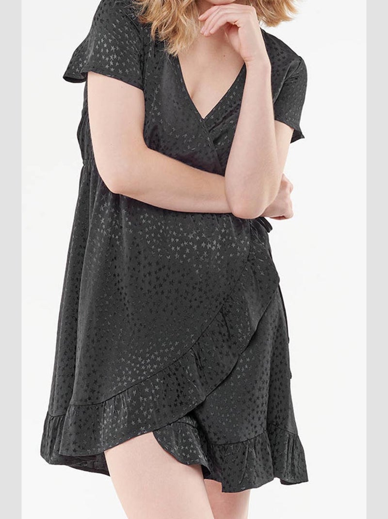 Robe ARUGA evasée, patineuse 'Le Temps Des Cerises' Noir - Kiabi