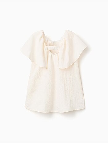 Robe avec appliqué floral + bloomer