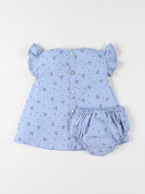 Robe avec bloomer, Crêpe gaufrée Noukie's - Kiabi