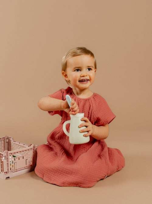 Robe avec bloomer, Mousseline de Coton Noukie's - Kiabi