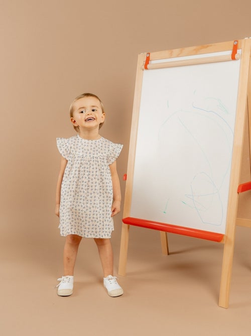 Robe avec bloomer, Voile de coton Noukie's - Kiabi