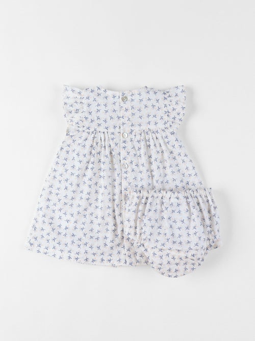 Robe avec bloomer, Voile de coton Noukie's - Kiabi