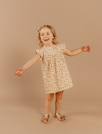 Robe avec bloomer, Voile de coton Noukie's