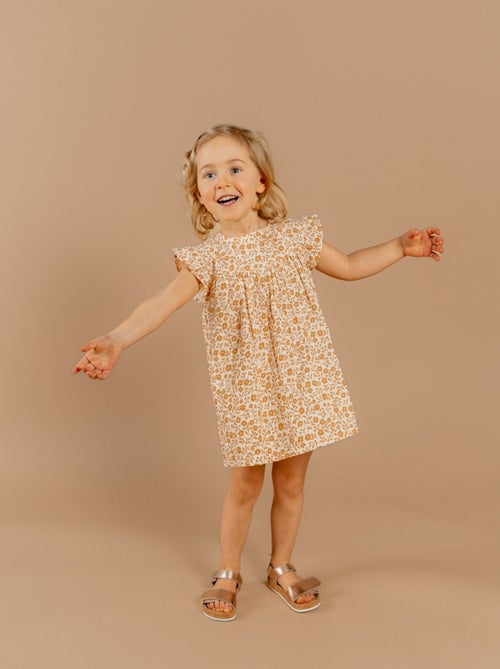 Robe avec bloomer, Voile de coton Noukie's - Kiabi