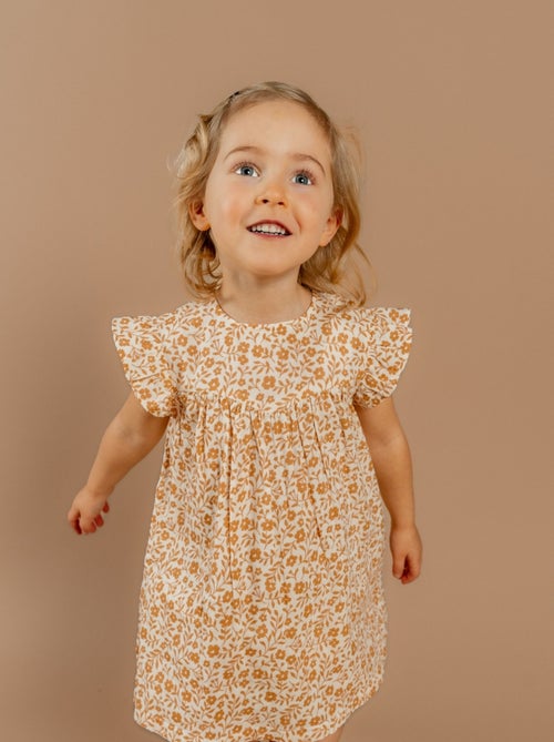 Robe avec bloomer, Voile de coton Noukie's - Kiabi