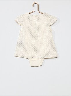 Robe avec body intégré - Kiabi