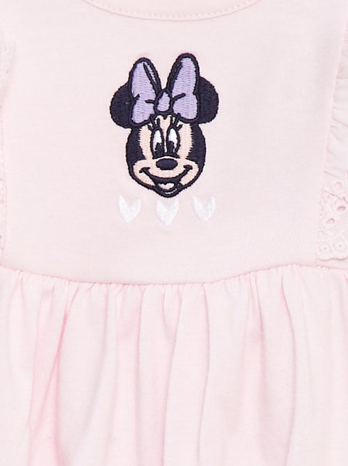 Robe avec broderies anglaises 'Disney' - Kiabi