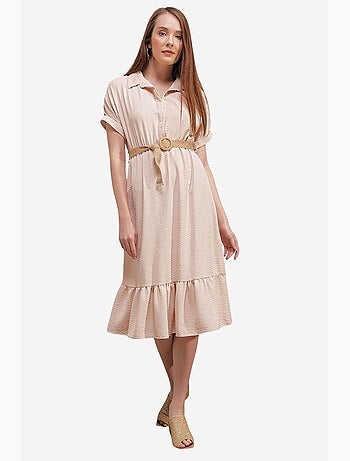 Robe avec ceinture bdart