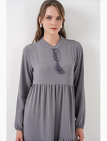 Robe avec cravate au cou bdart