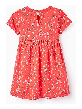 Robe bébé fille en popeline - Paris