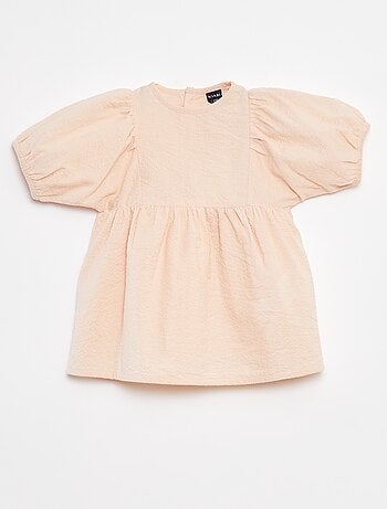 Robe avec manches ballon