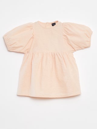 Robe avec manches ballon