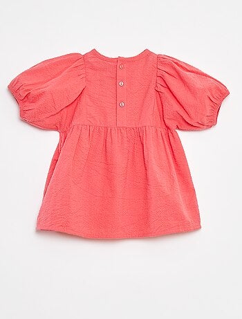 Robe avec manches ballon