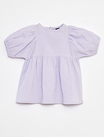 Robe avec manches ballon