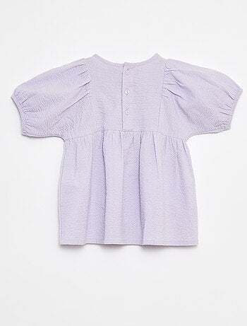 Robe avec manches ballon