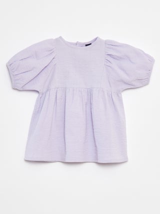 Robe avec manches ballon